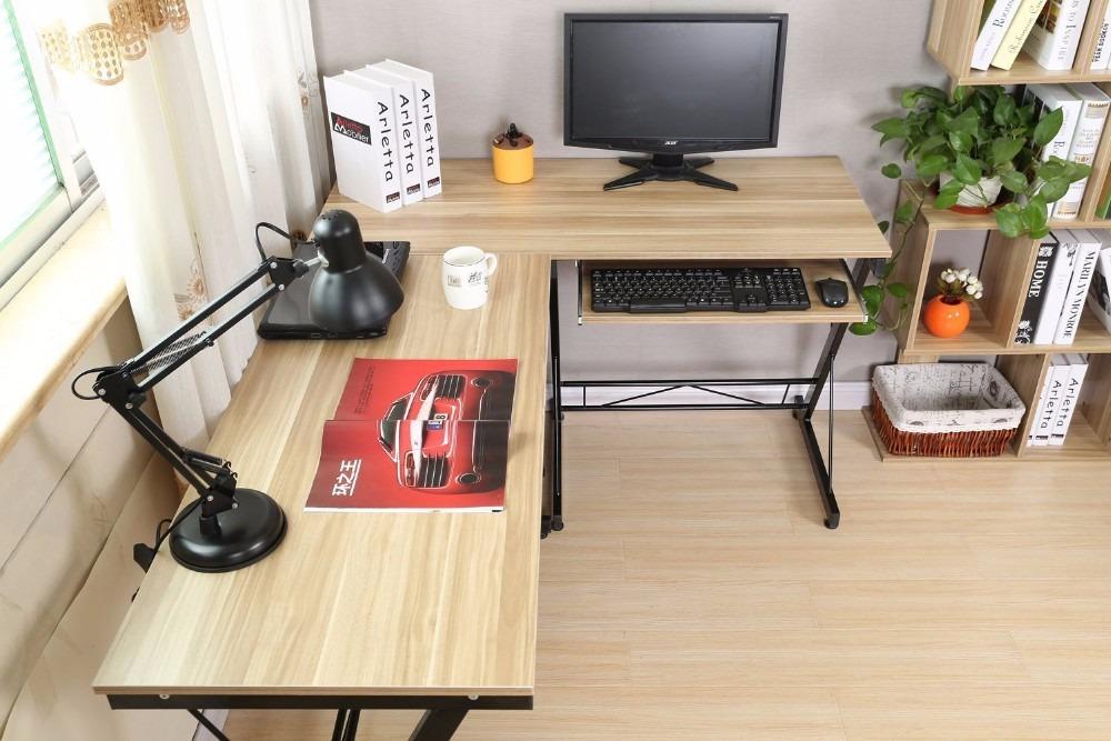High Quality Modern L Shape Latest Office Table Design, Study Desk, Computer  Table, Furniture & Home Living, Furniture, Tables & Sets On Carousell