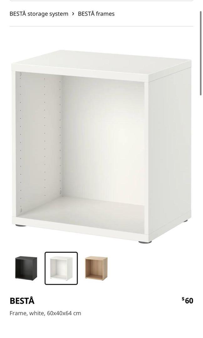 IKEA Besta storage x 3, Furniture & Home Living, Furniture, Shelves