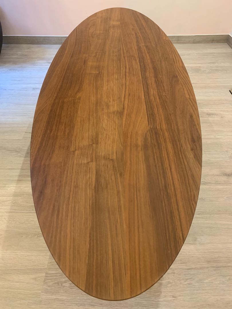 Ikea STOCKHOLM Coffee table, walnut veneer, 180x59cm, Furniture & Home Living, Furniture, Tables