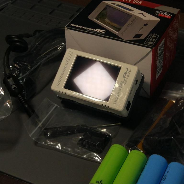 MUST DO MOD For The ImmersionRC PowerPlay DVR 18650 Cell Case Wide
