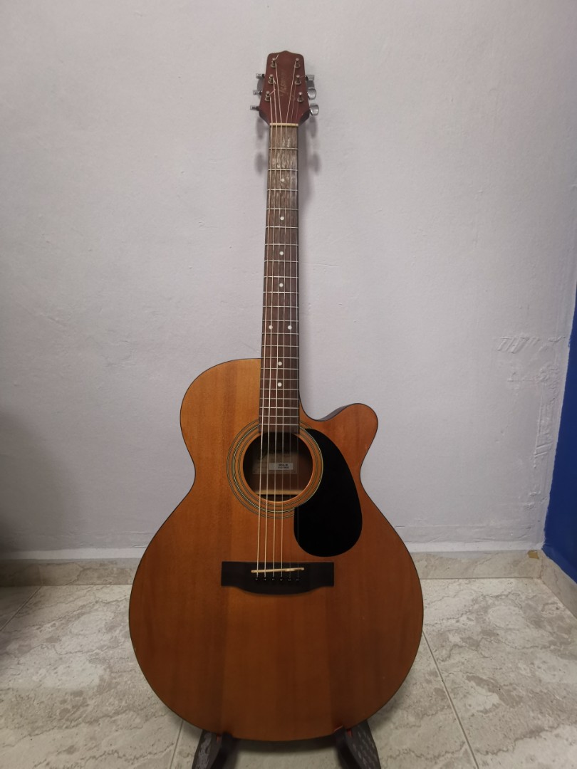 Jasmine by Takamine S34C acoustic guitar, Hobbies & Toys, Music & Media
