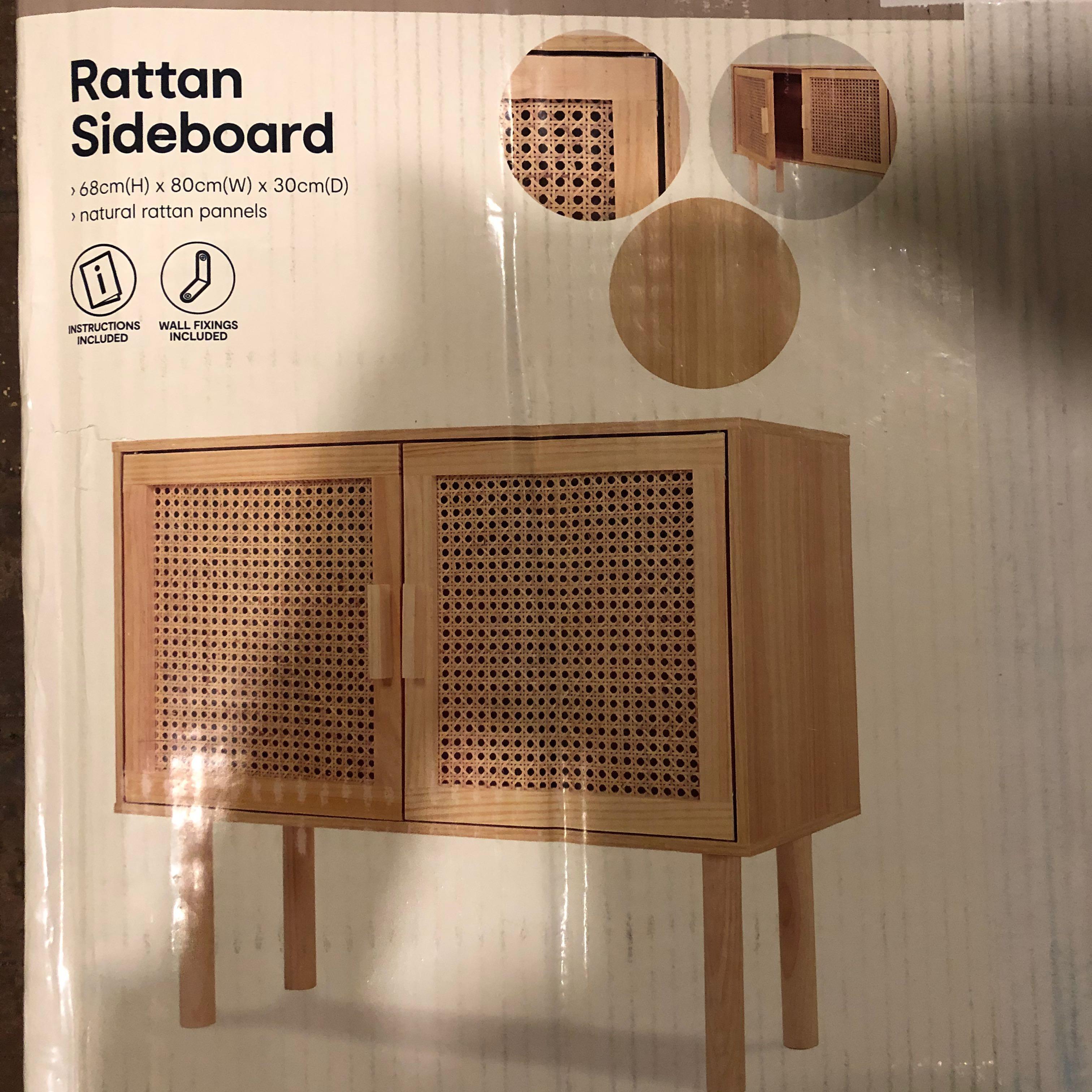 KMART Rattan Sideboard