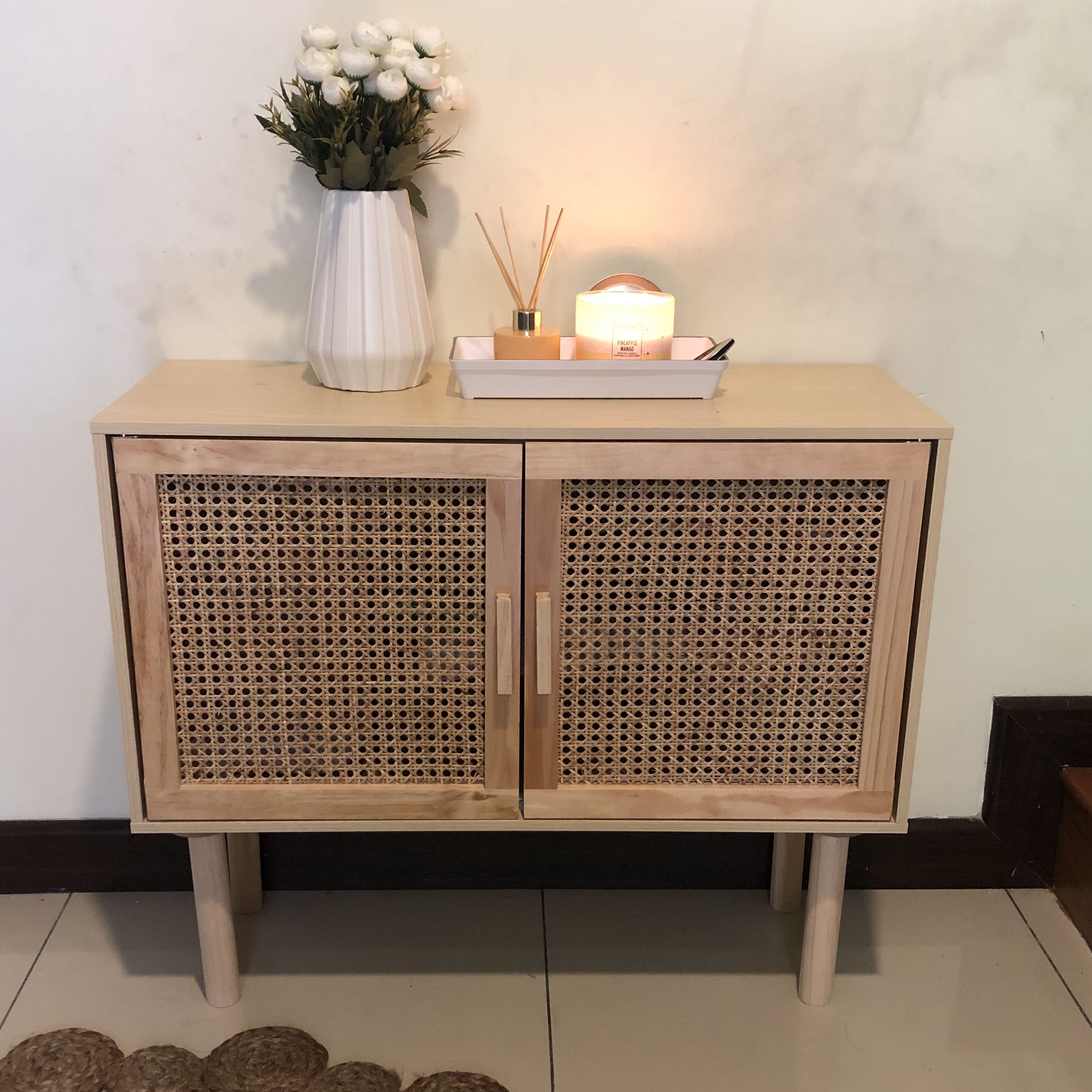 Rattan cheap sideboard kmart