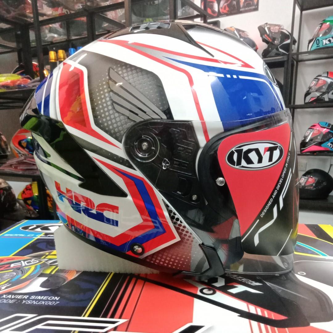 Kyt Nfj Honda Hrc Motorcycles Motorcycle Apparel On Carousell Kyt Nfj Honda Hrc Motorcycles Motorcycle Apparel On Carousell