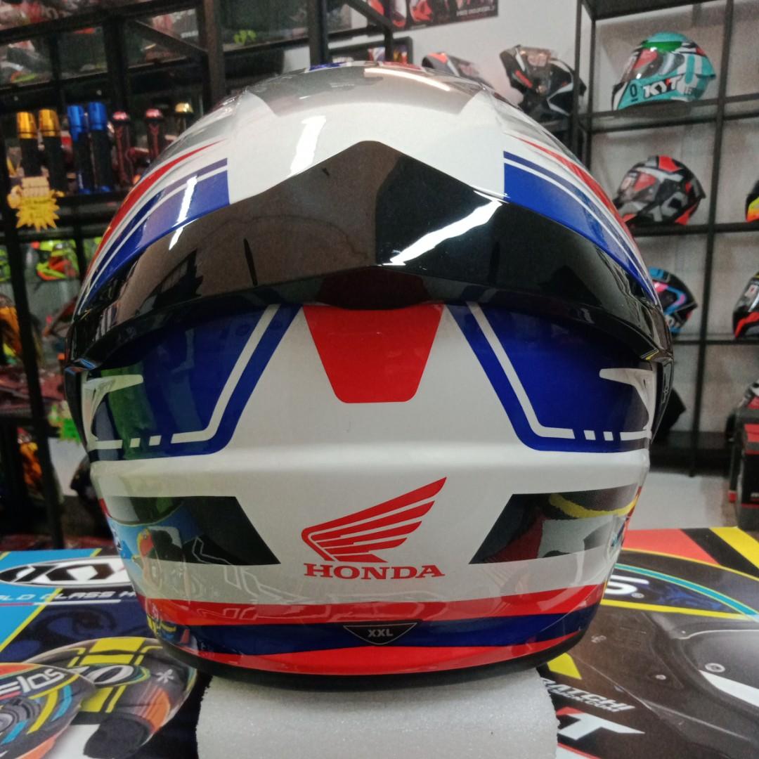 Kyt Nfj Honda Hrc Motorcycles Motorcycle Apparel On Carousell Kyt Nfj Honda Hrc Motorcycles Motorcycle Apparel On Carousell