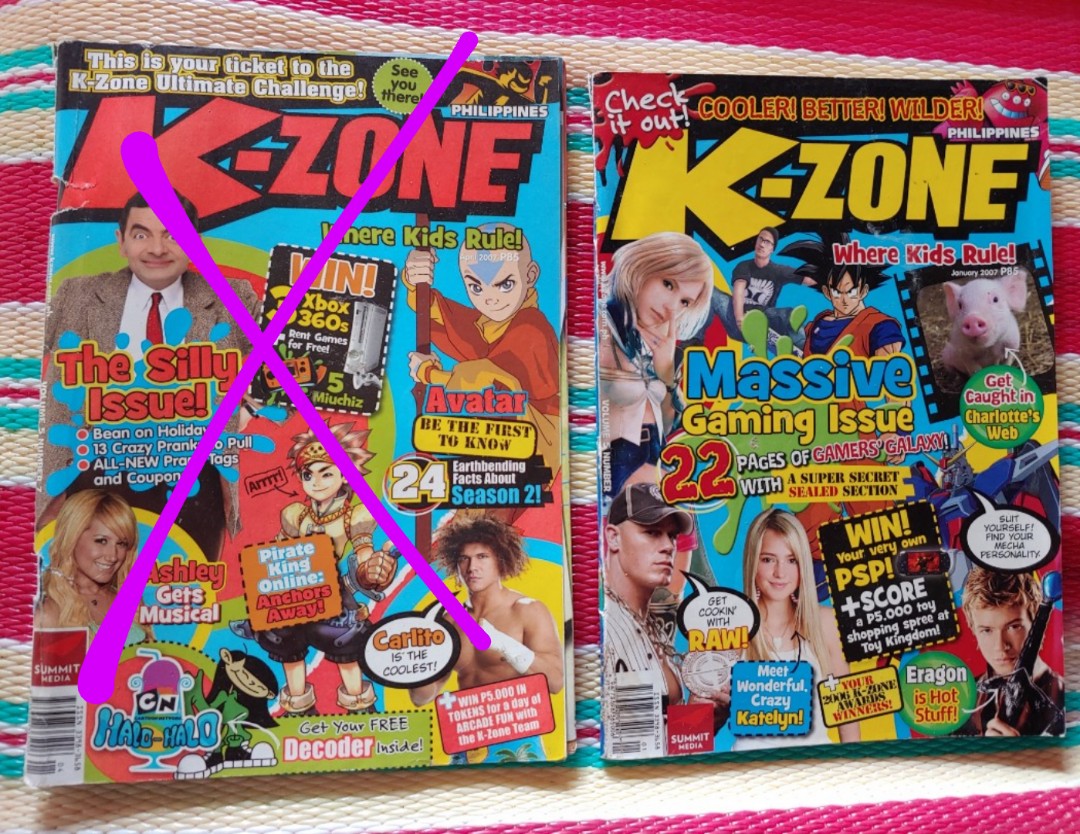 K Zone 07 Issues Hobbies Toys Books Magazines Magazines On Carousell