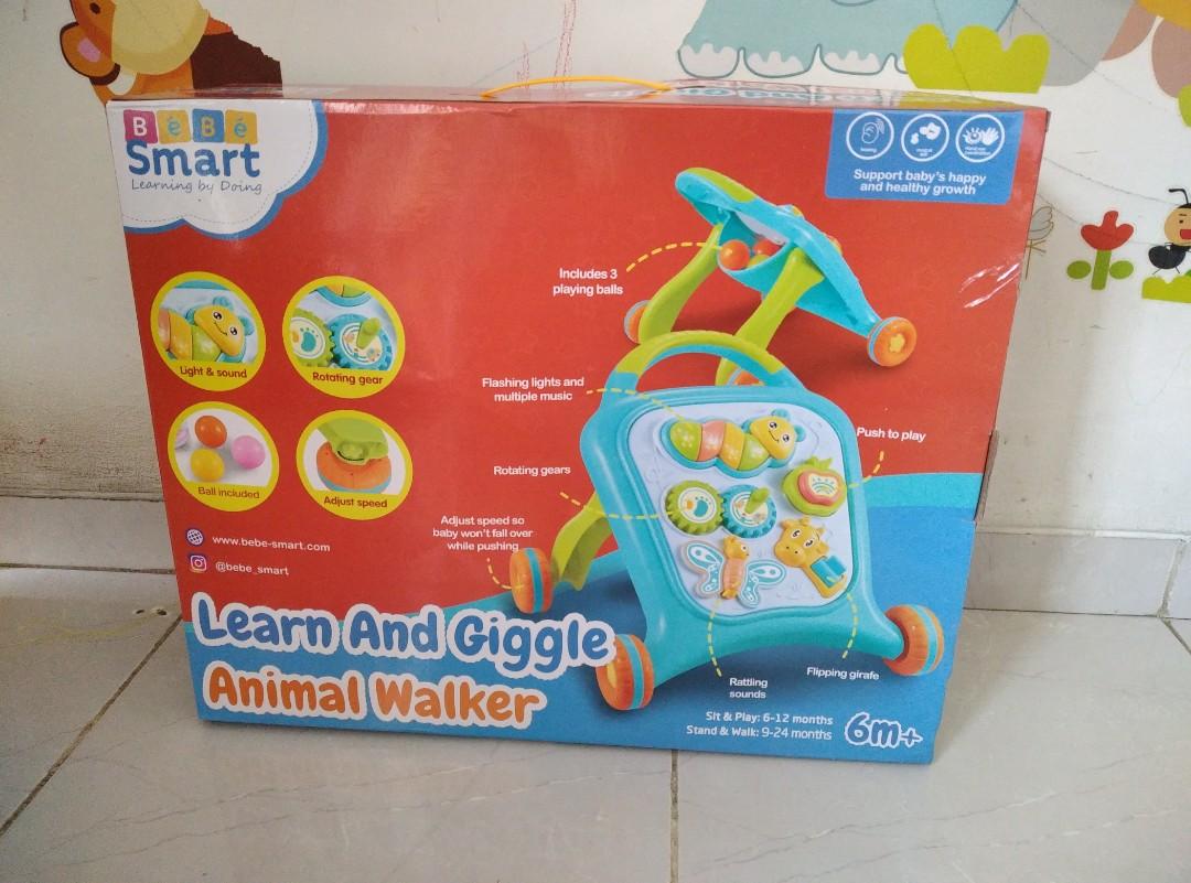 Learn And Giggle Animal Walker Bayi Anak Mainan Baby Walker Di Carousell