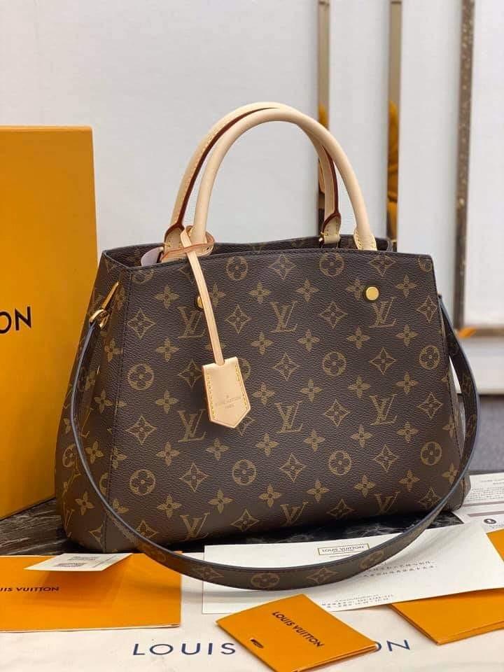 Lv Montaigne (Category: Luxury Bags & Wallets) located in Makati City. Submitted by luxurbagonlineshop (Listing ID 1078639011, Image 2). Description: Inclusion: Dustbag Carecard ✅ Ready Stock! ✅ Reseller/Wholesale are welcome! ✅ No, cancel if the items already ship out. ✅ Follow us for more happening deals! "If you have any questions please feel free to contact us.