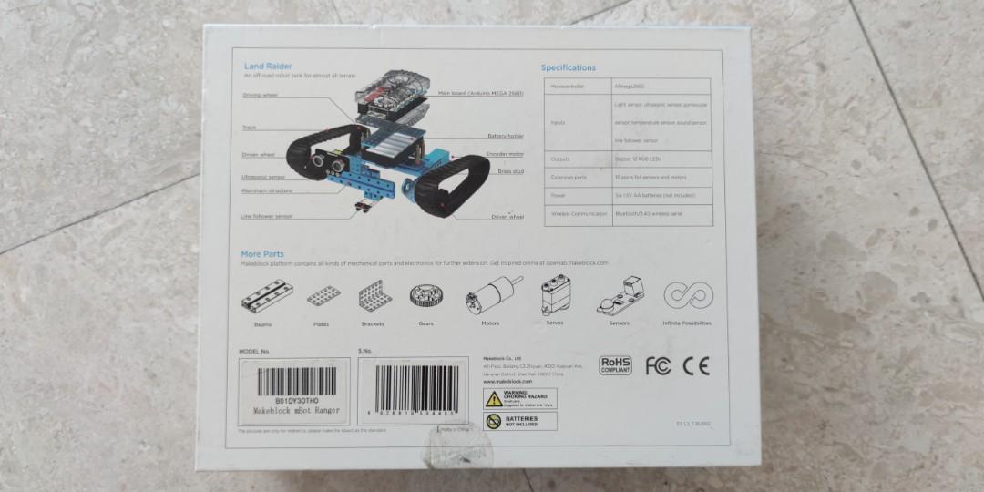 Makeblock DIY mBot Ranger Transformable STEM Educational Robot Kit - 3 ...