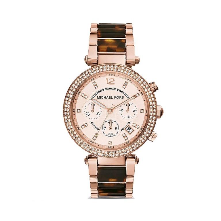 Michael kors 2025 parker rose gold