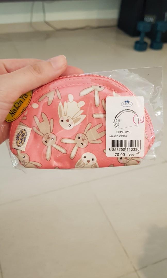 Fangsu Rabbit Fur Pouches for Girls Kids Toys Pencil Case Coin Purse  Handbag Pouch Unicorn Designs
