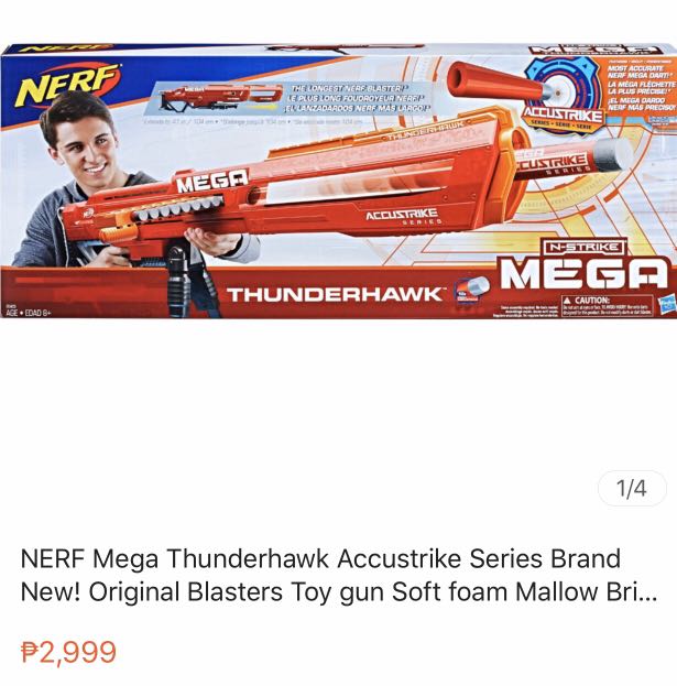 nerf mega thunderhawk