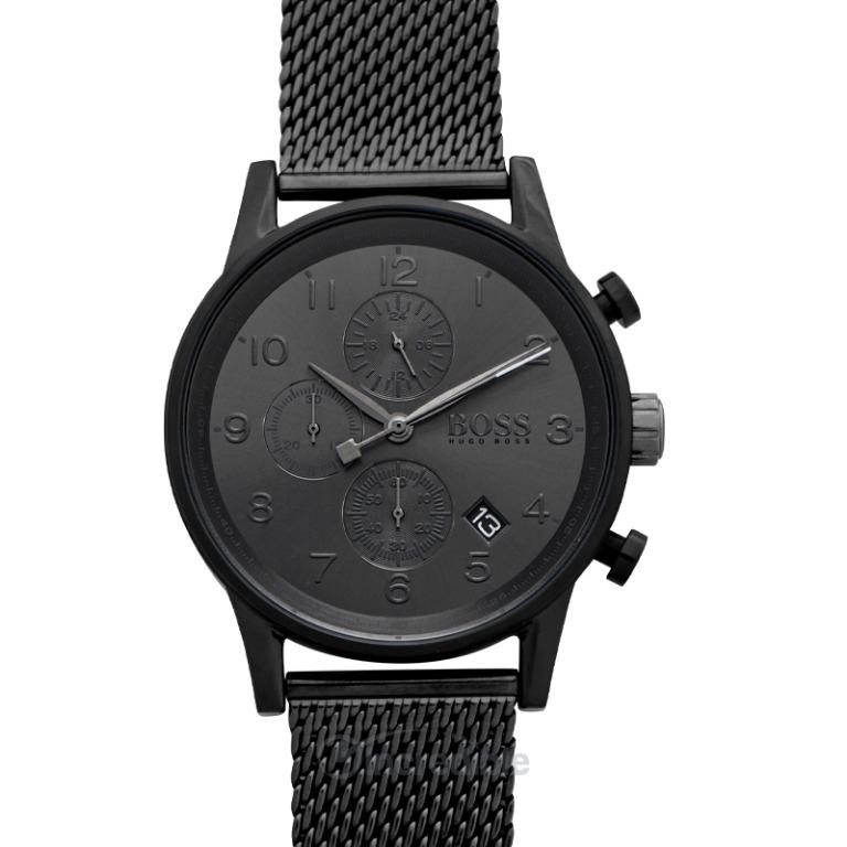 Mens hugo boss best sale navigator chronograph watch