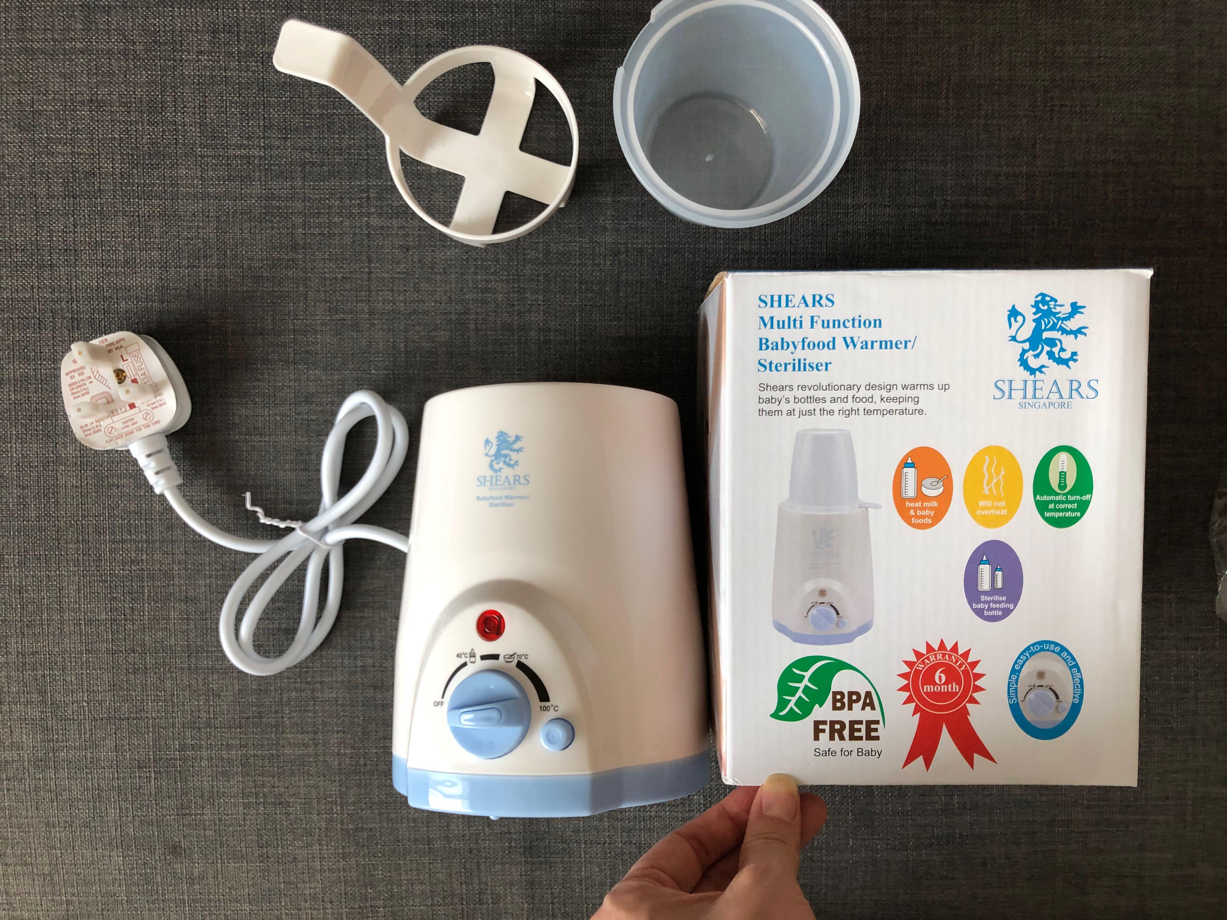 New Shears Bottle & Food warmer for baby, Babies & Kids, Nursing