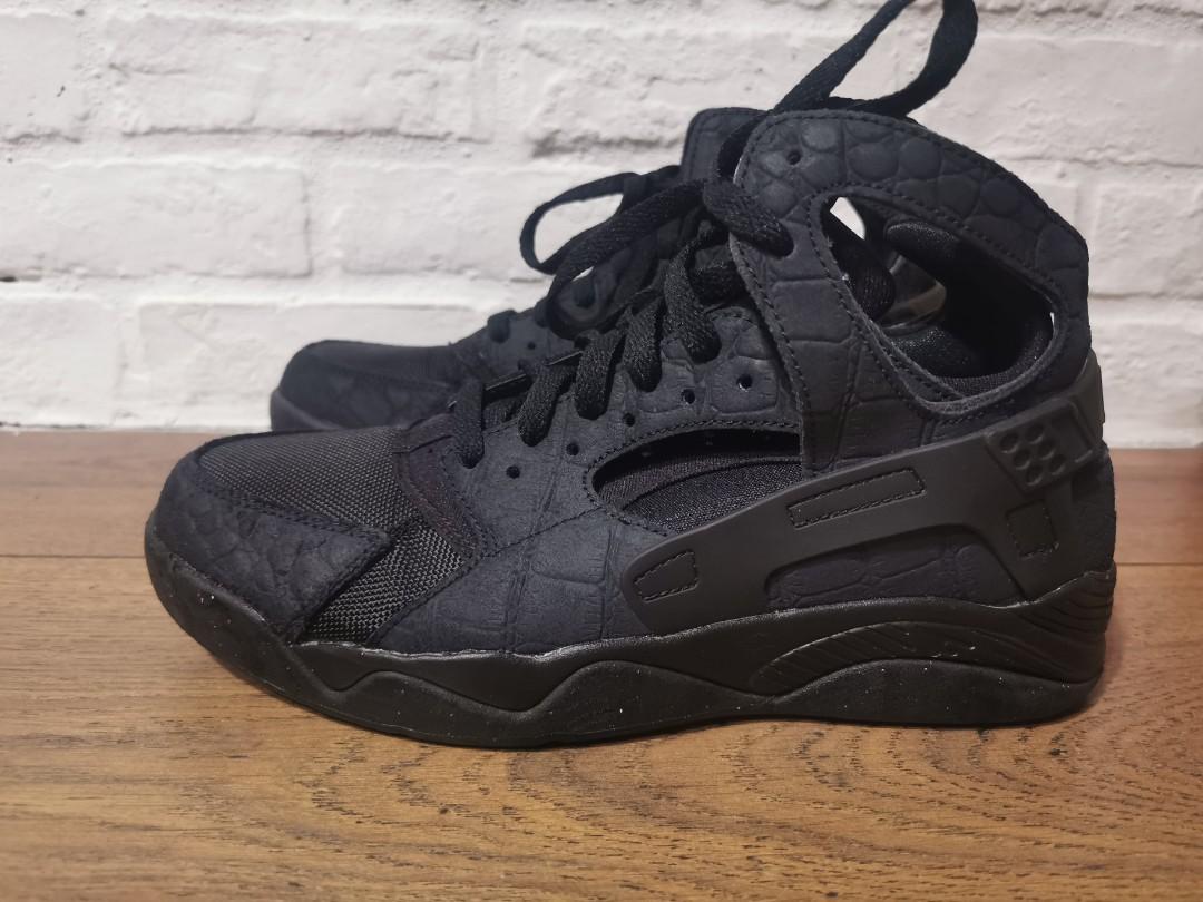 Nike Air Flight huarache Croc Mono Tone Black