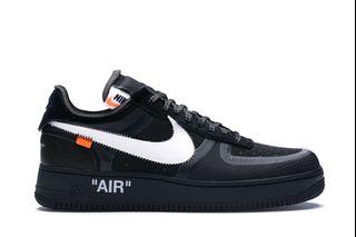 off white nike air force 1 retail price