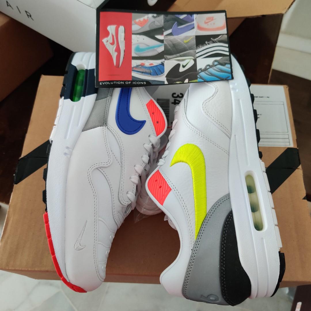 Nike Air Max 1 Evolution of Icons, Men's Fashion, Footwear, Sneakers on  Carousell