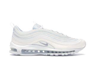 white and gray nike air max