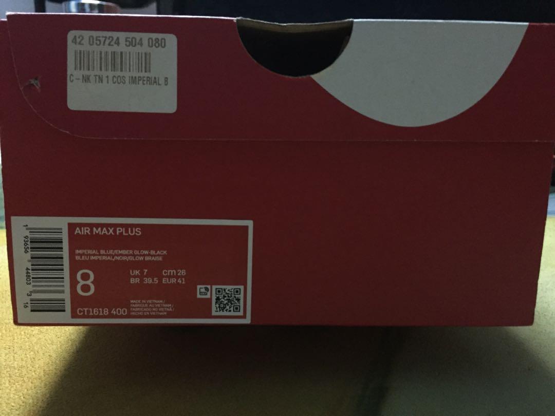 Nike Air Max Plus Men s Fashion Footwear Sneakers on Carousell