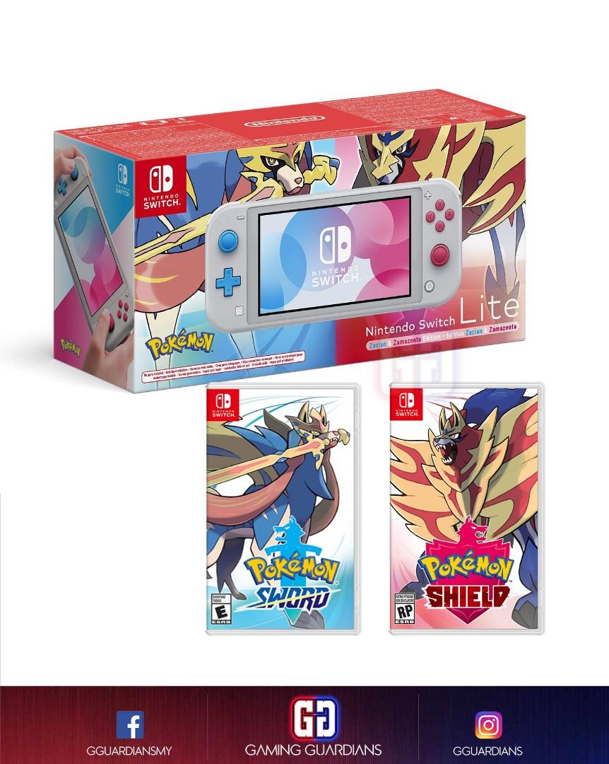 Nintendo switch lite pokemon online sword and shield edition