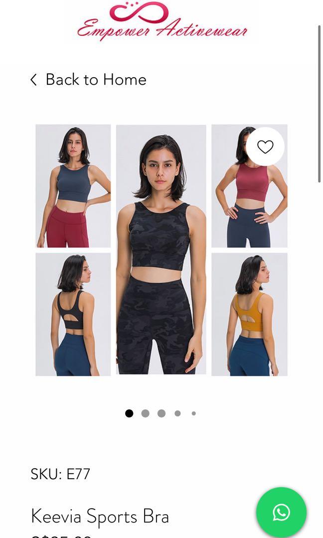 Size 18 sports bra clearance