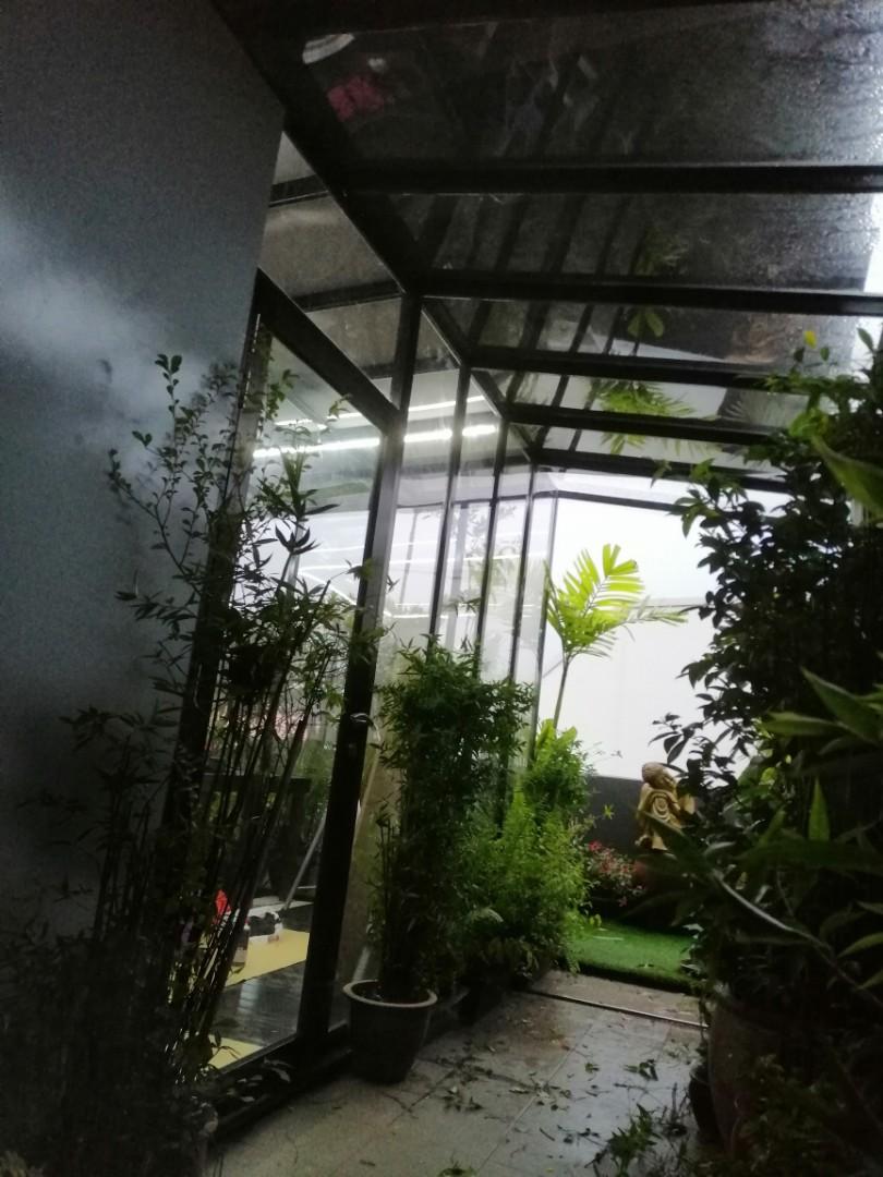 Polycarbonate roof matal /wooden fream direct contctor62853069583489113
