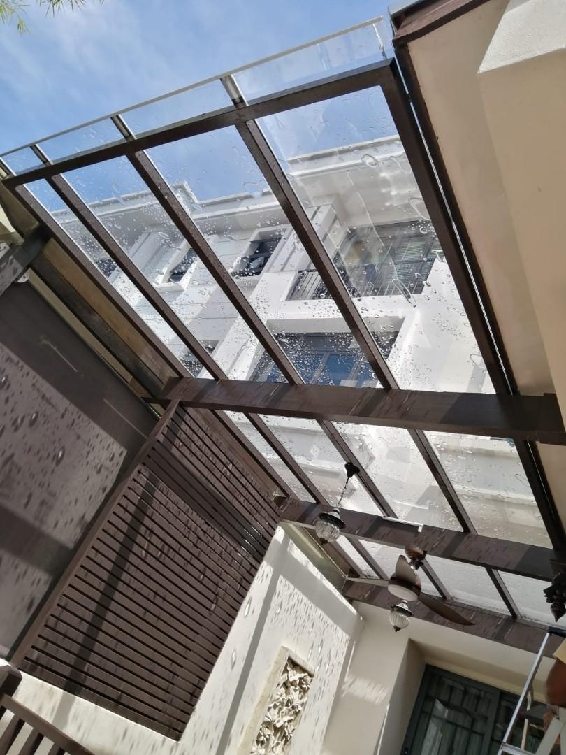 Polycarbonate roof matal /wooden fream direct contctor62853069583489112