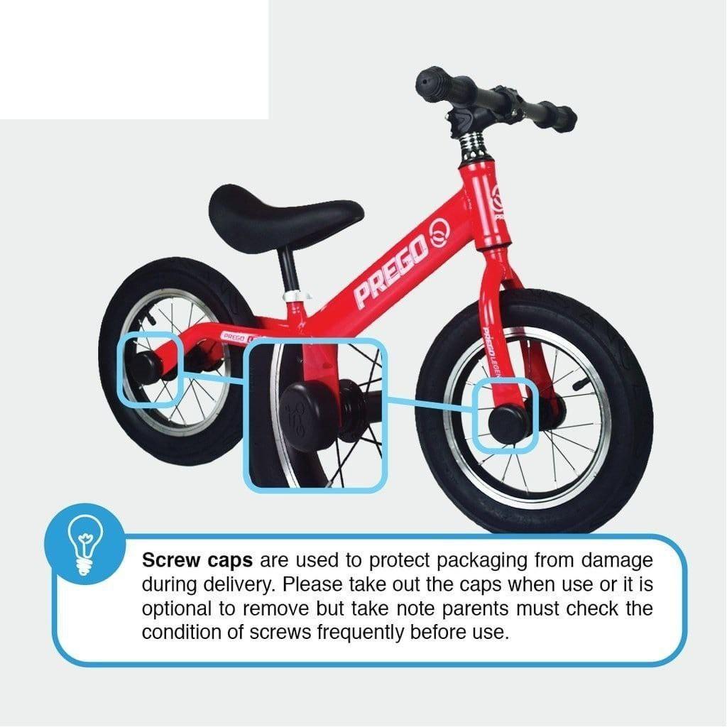 prego legend balance bike babies kids others on carousell