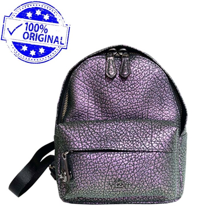Coach hologram outlet backpack