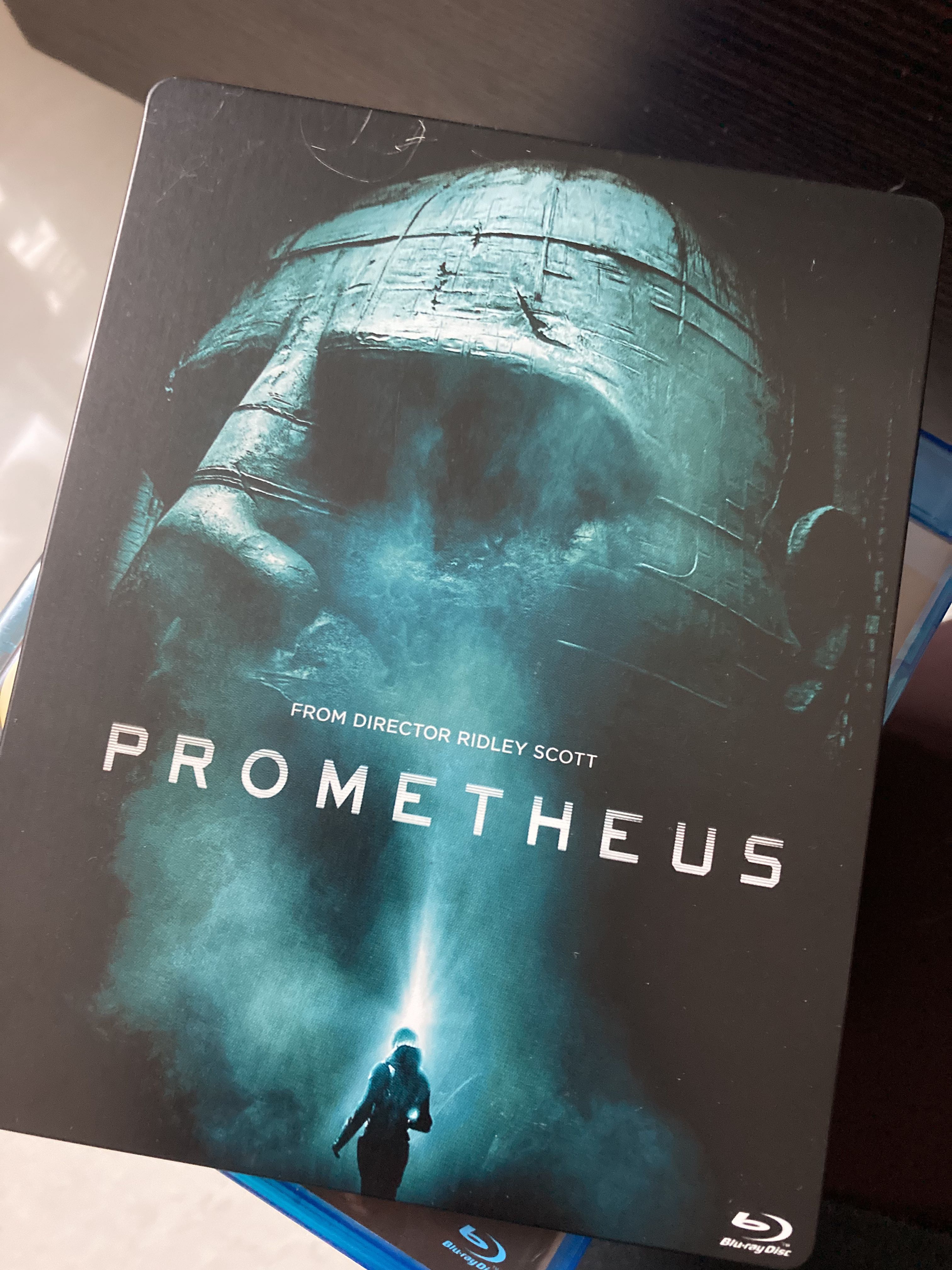 普羅米修斯prometheus blu-ray藍光碟鐵盒珍藏版, 興趣及遊戲, 音樂