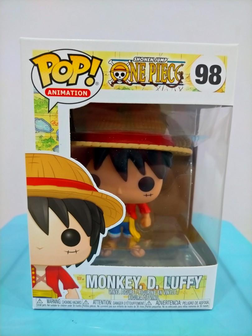 Funko Pop One Piece Monkey D Luffy 98 Vinyl Figure Shonen Jump 2021  Animation