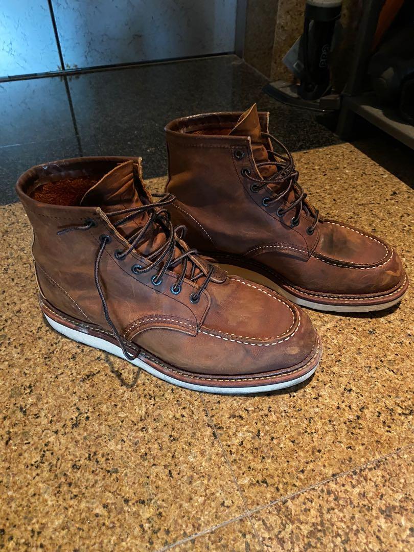 Red wing top moc toe 1907