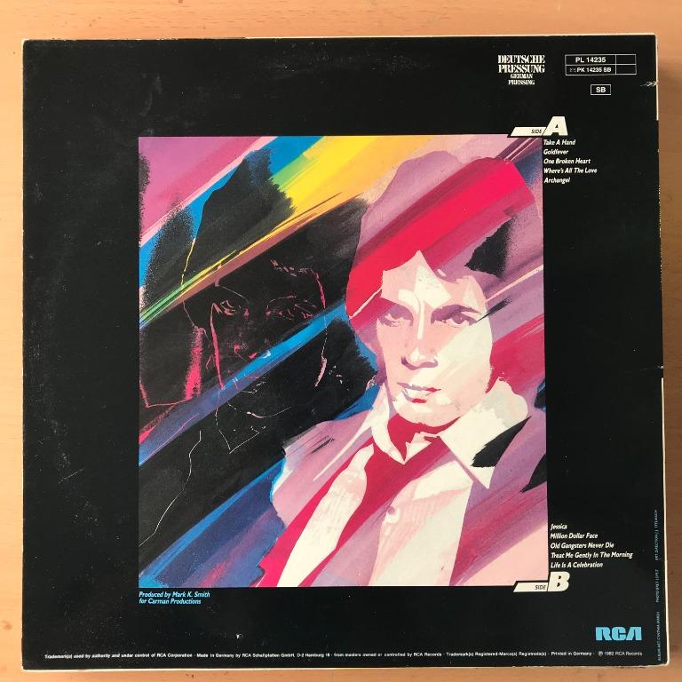 RICK SPRINGFIELD Wait For Night GERMANY PRESS LP, Hobbies & Toys