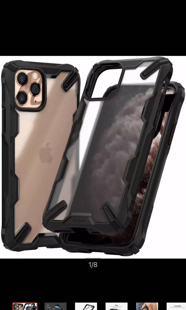 Ringke Fusion X Matte Case for Apple iPhone Pro (Category: Cases & Sleeves) located in Manila. Submitted by ralphjade (Listing ID 1078597866, Image 1). Description: Bought this case for P800 without paying attention that it is for iPhone 11 Pro. I own an iPhone 11 Pro Max 😅 Selling this for only P600. This is brand new and never used (naturally, my phone won’t fit) • The anti-glare, smooth matte finish PC is anti-fingerprint and prevents oily sm