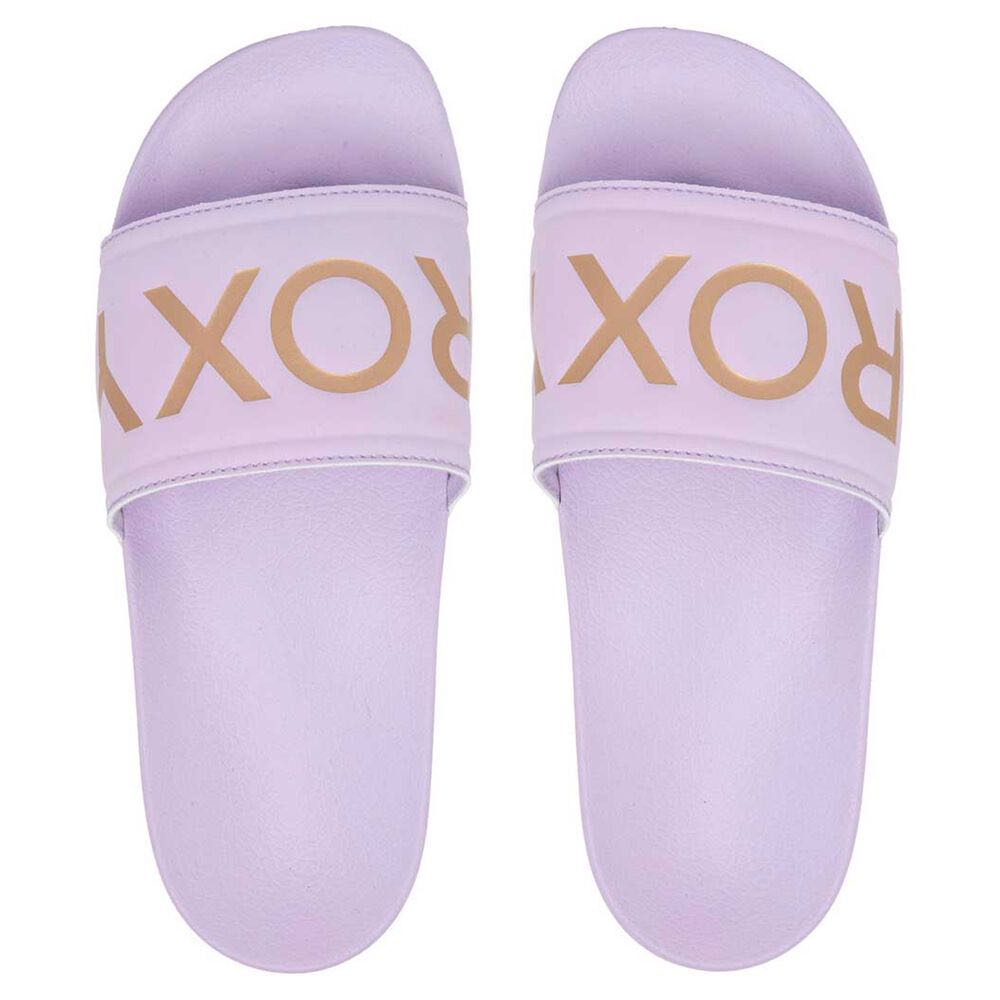 Roxy slides, Women's Fashion, Footwear, Flipflops and Slides on Carousell