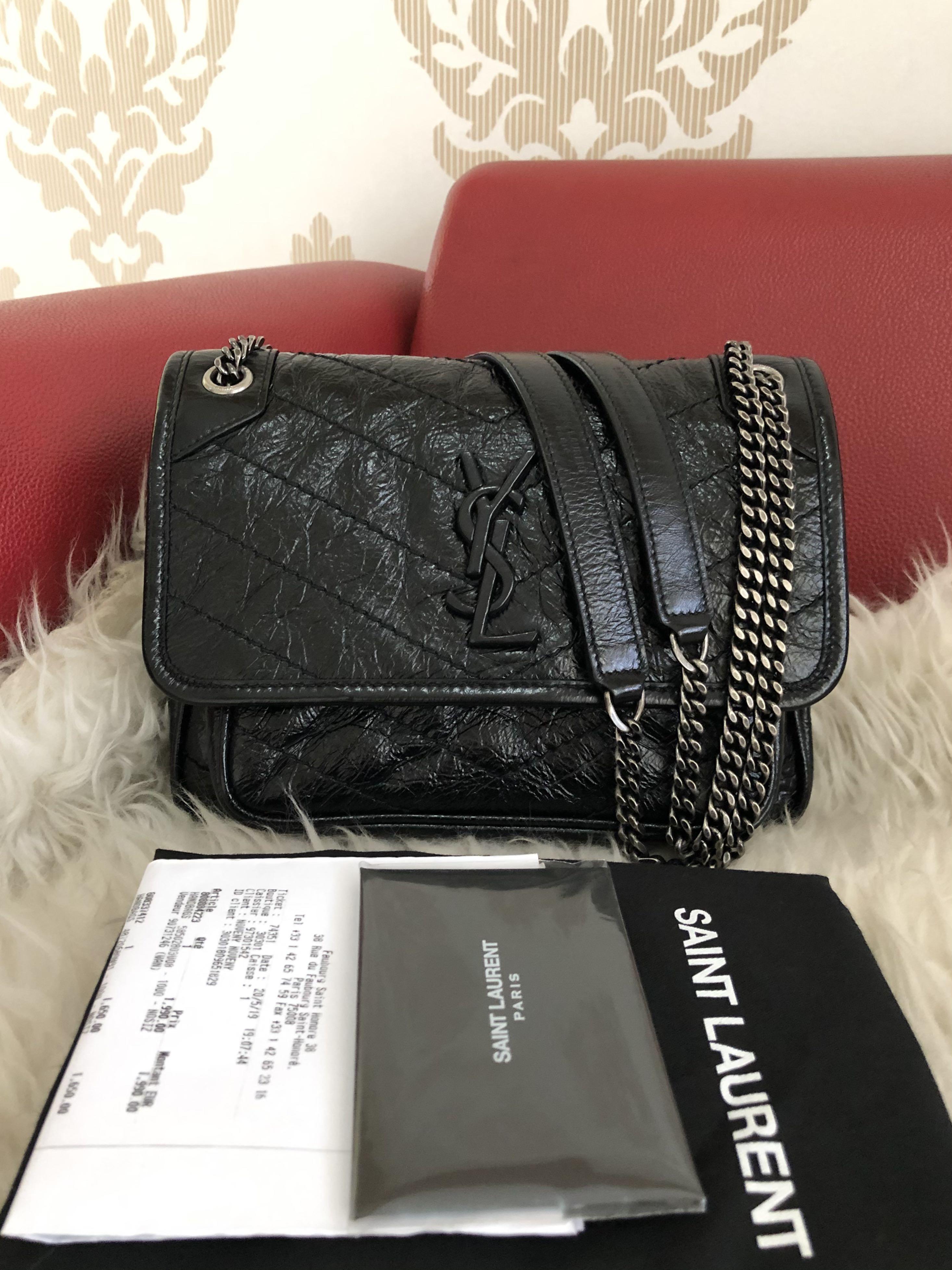 Authentic YSL Niki medium bag, Luxury, Bags & Wallets on Carousell