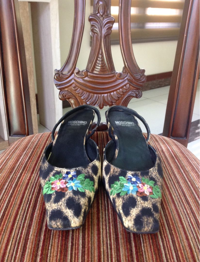 SALE Moschino Cheap and Chic slingback shoes Luxury Sneakers Footwear on Carousell