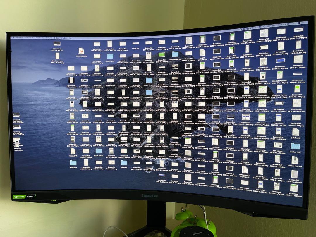 Samsung Odessy g7 monitor with curved 