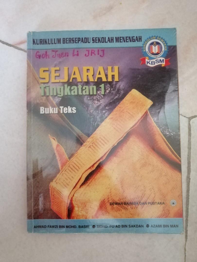 Sejarah Tingkatan 1 Buku Teks : Modul Aktiviti Mesra Digital Sejarah