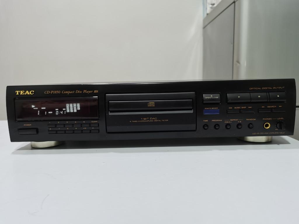 TEAC CD-P1850 Compact Disc Player, 音響器材, 音樂播放裝置MP3及CD 