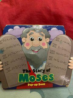 The story of Moses pop up book
