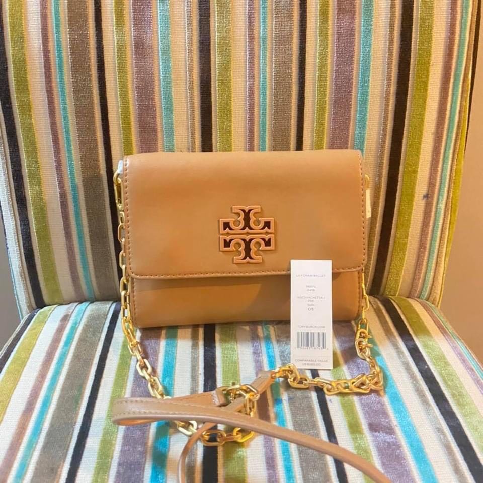 Tory burch lily chain wallet clearance