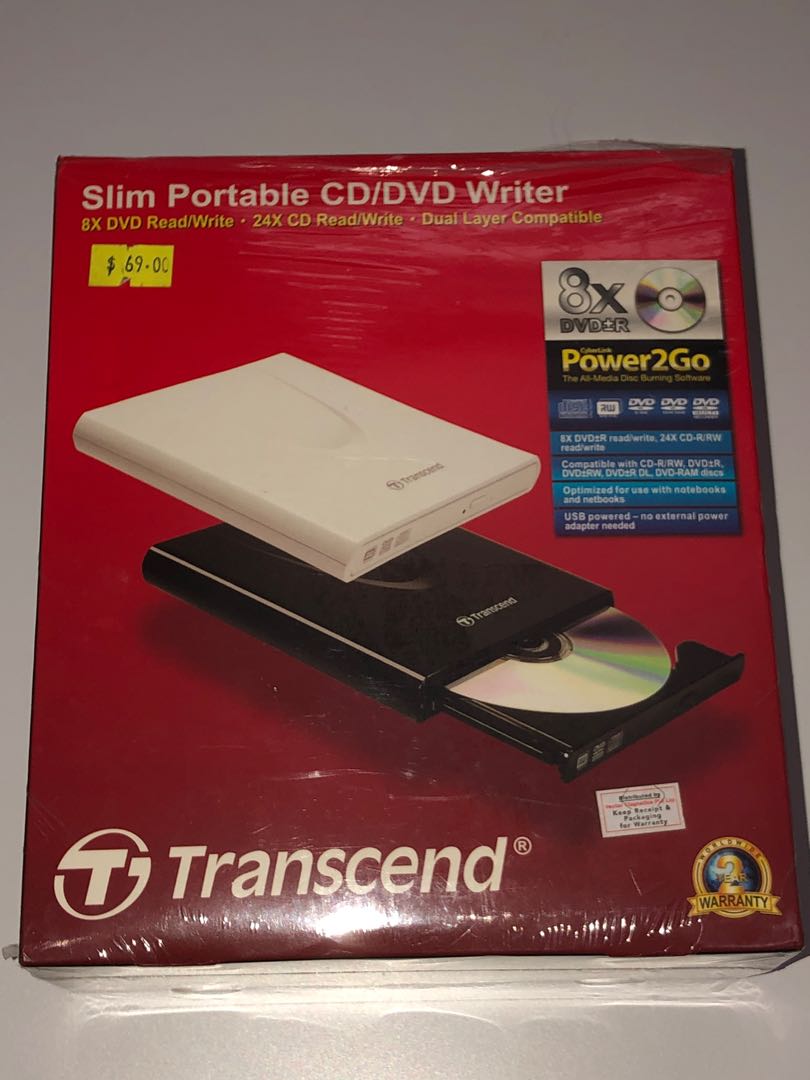 Transcend Portable Dvd Rw Electronics Computer Parts Accessories On Carousell