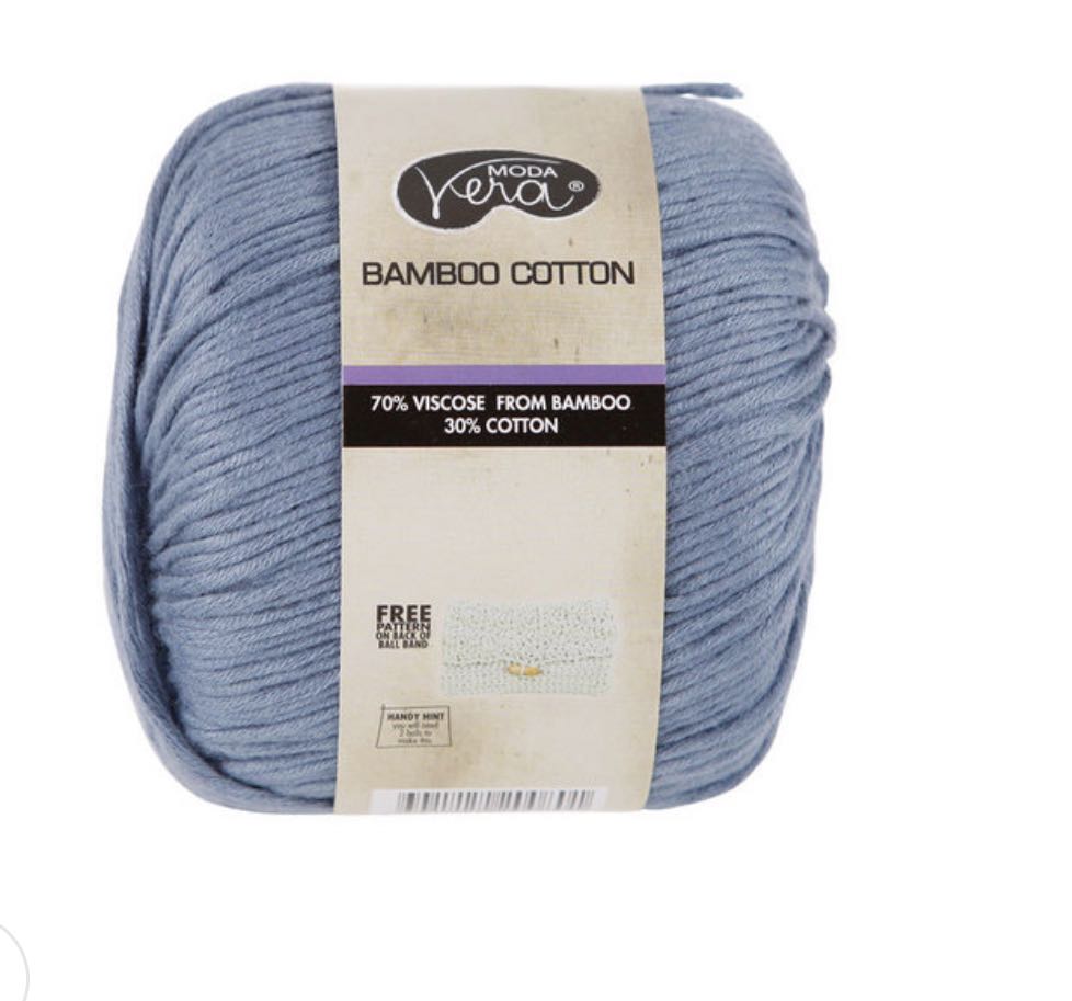 Vera Moda Bamboo Cotton Yarn 50g Design Craft Craft Supplies Tools On Carousell