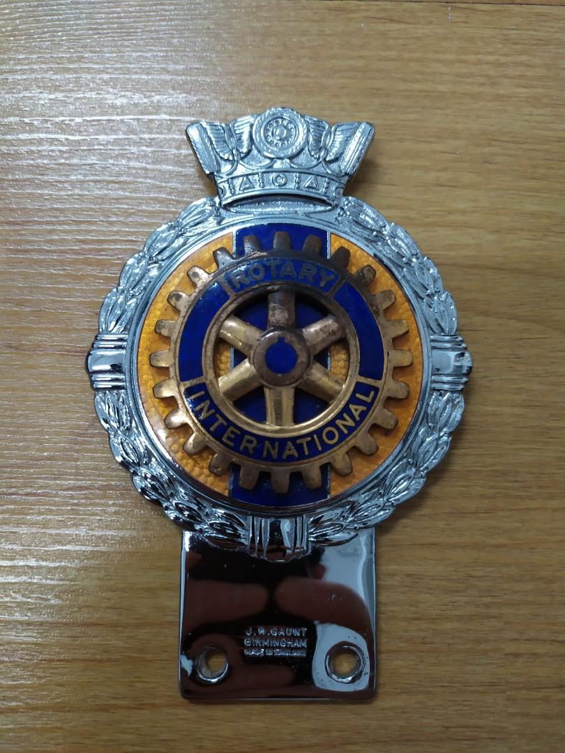 Rotary International グリルバッジ（◇◇国際ロータリークラブ