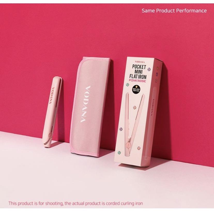VODANA Pocket Mini Flat Iron Straightener Beauty Personal Care Hair on Carousell