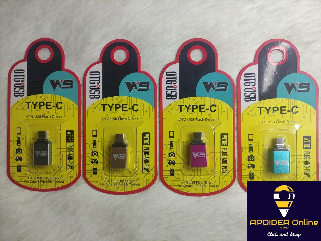 Wb Otg Usb Flash Driver To Type C Converter Android Phone Cellphone Mobile Accessories Mobile Phones Gadgets Mobile Gadget Accessories Other Mobile Gadget Accessories On Carousell