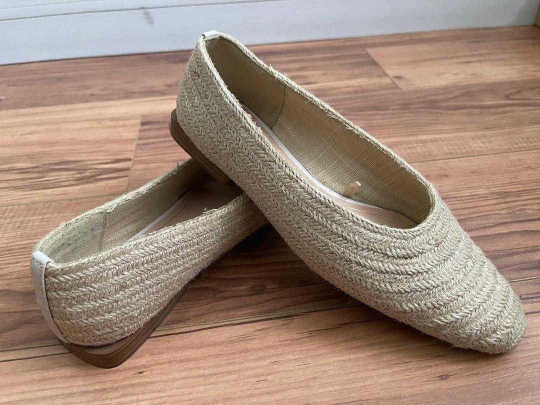 Zara 2025 raffia shoes