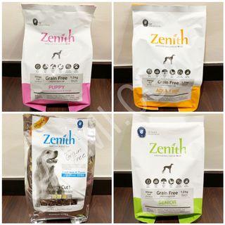 ZENITH Premium Soft type or Grain Free Dog Foods