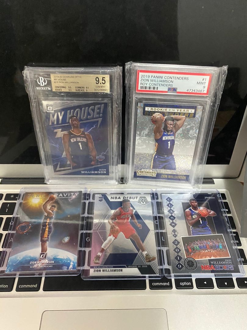 Zion Williamson as lot! NBA Cards, Hobbies & Toys, Memorabilia